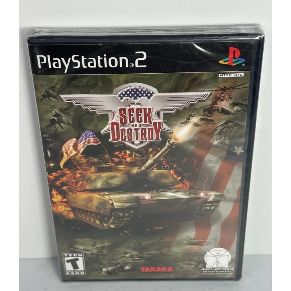 Seek And Destroy Sony Playstation 2 New Sealed PS2